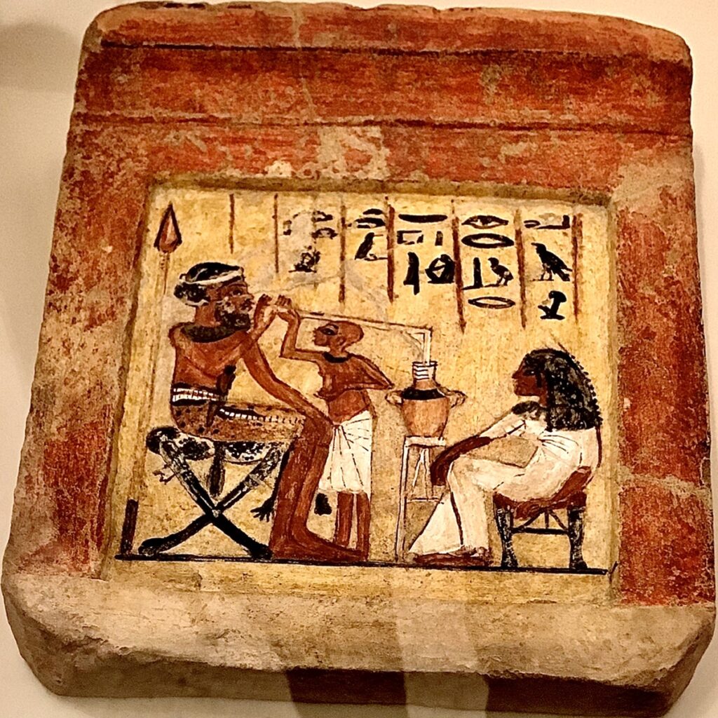 Painting_showing_Ancient_Egyptian_drinking_straw_circa_1300_B.C.E.,_Neues_Museum,_Berlin
